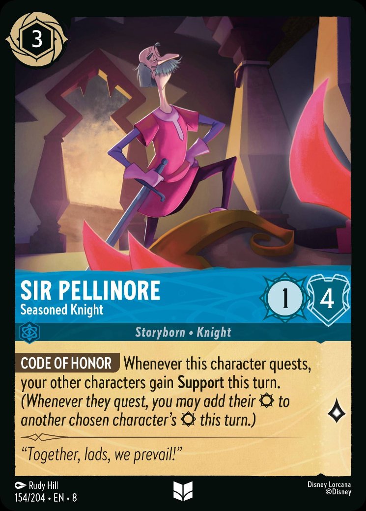 Sir Pellinore - Seasoned Knight, Reign of Jafar · 154/204
