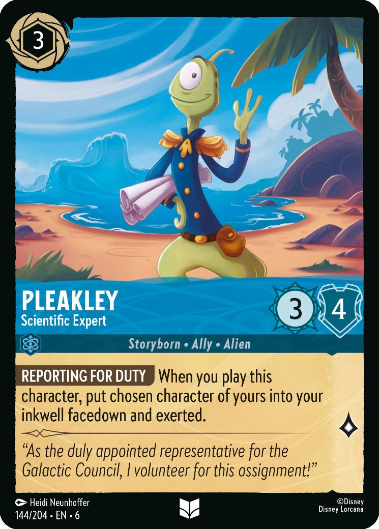 Pleakley - Scientific Expert, Azurite Sea · 144/204
