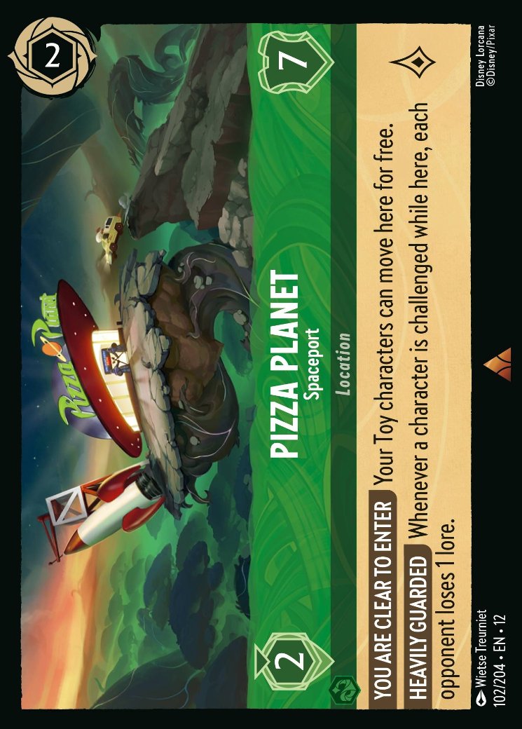 Pizza Planet - Spaceport, Wilds Unknown · 102/204