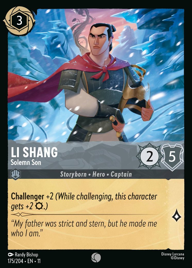Li Shang - Solemn Son, Winterspell · 175/204