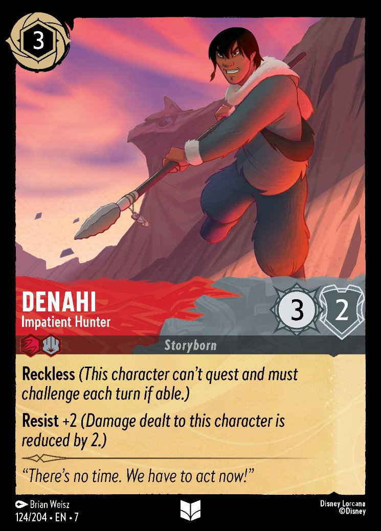 Denahi - Impatient Hunter, Archazia's Island · 124/204
