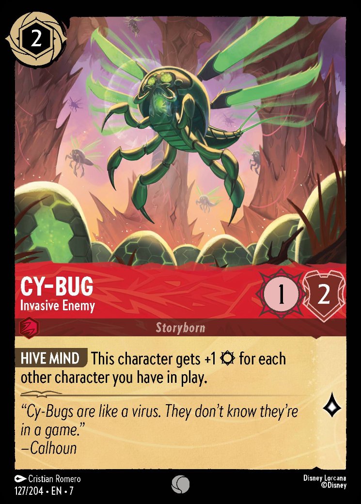 Cy-Bug - Invasive Enemy, Archazia's Island · 127/204