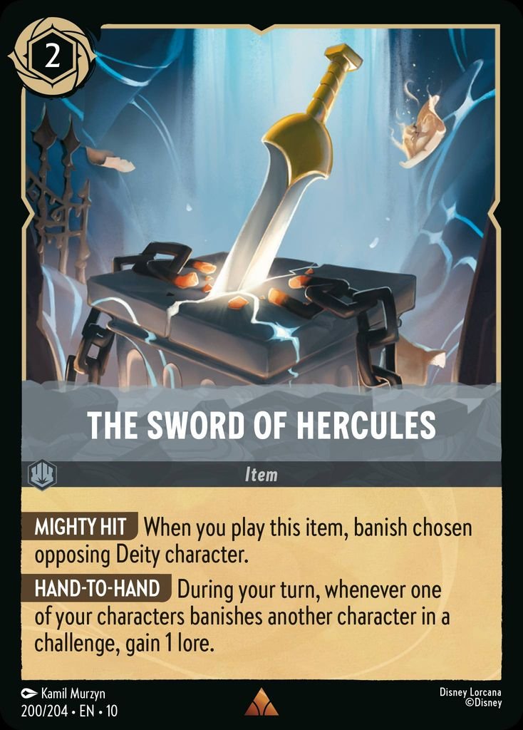 The Sword of Hercules, Whispers in the Well · 200/204