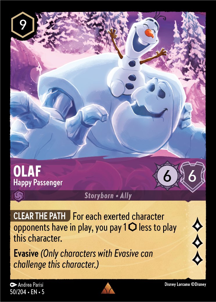 Olaf - Happy Passenger, Shimmering Skies · 50/204