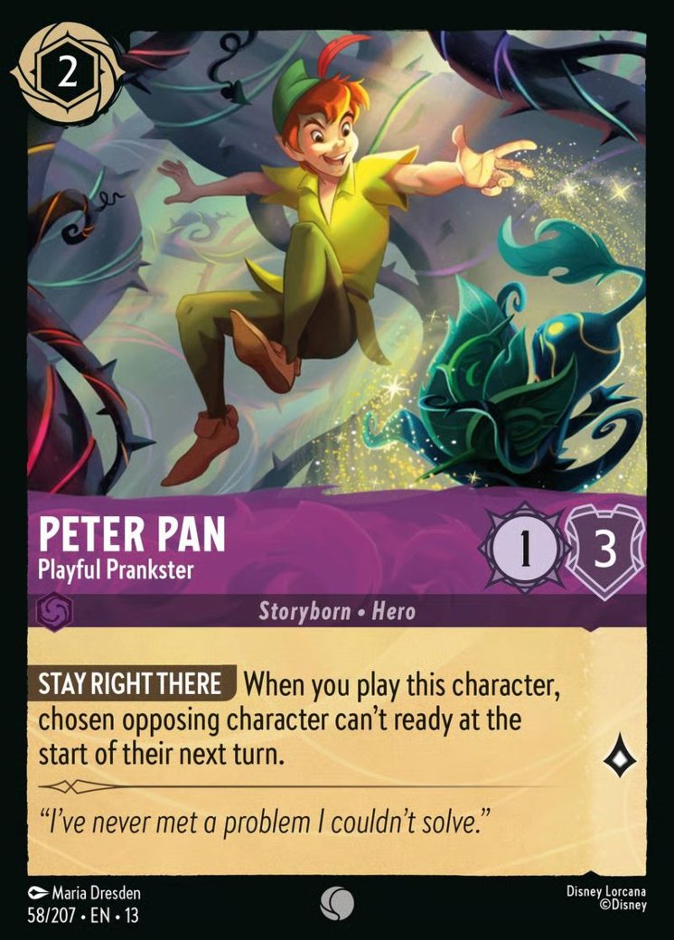 Peter Pan - Playful Prankster, Attack of the Vine! · 58/207