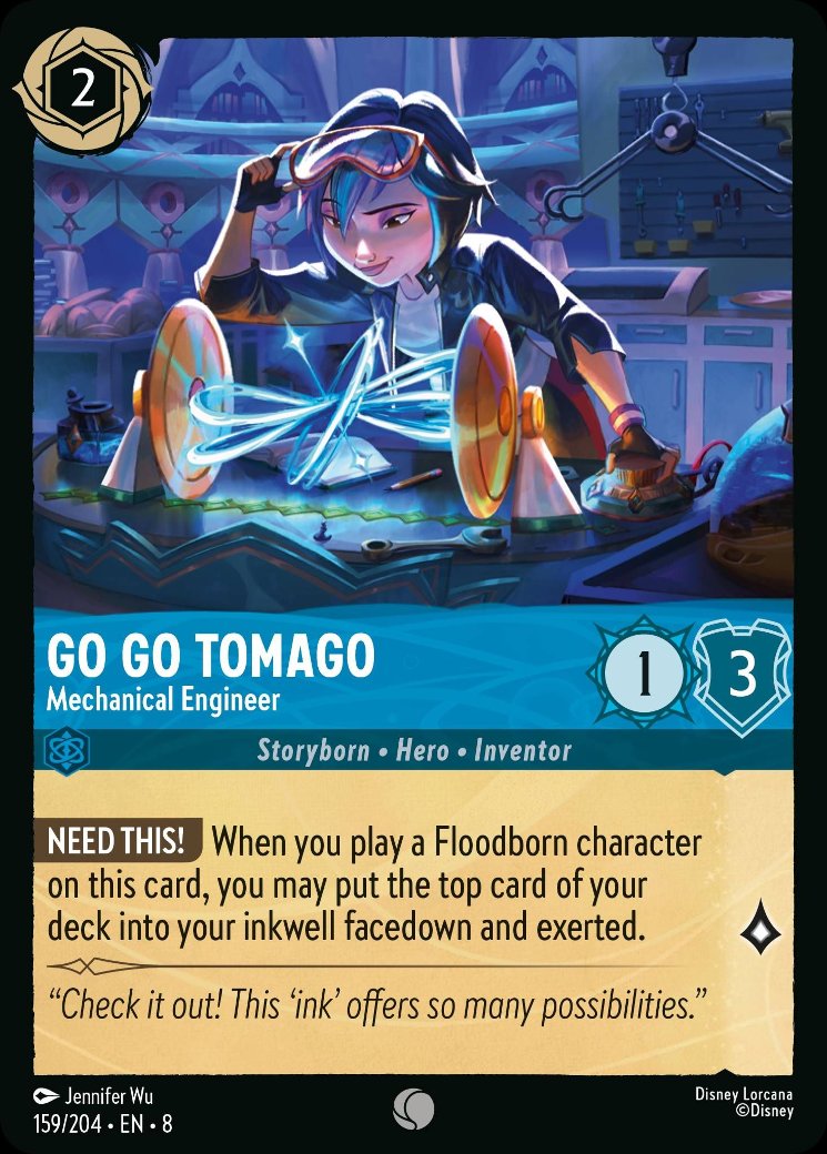 Go Go Tomago - Mechanical Engineer, Reign of Jafar · 159/204