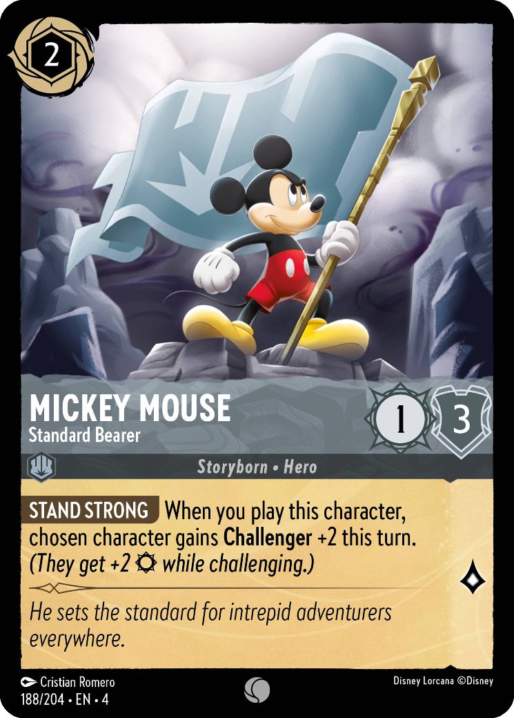 Mickey Mouse - Standard Bearer, Ursula's Return · 188/204