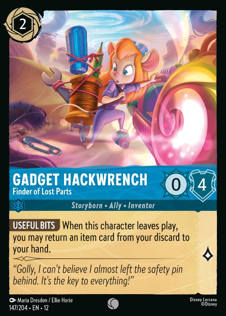 Gadget Hackwrench - Finder of Lost Parts, Wilds Unknown · 147/204