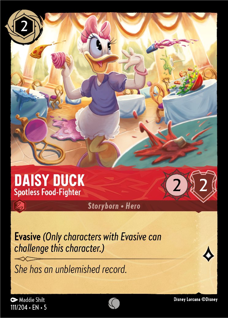 Daisy Duck - Spotless Food-Fighter, Shimmering Skies · 111/204