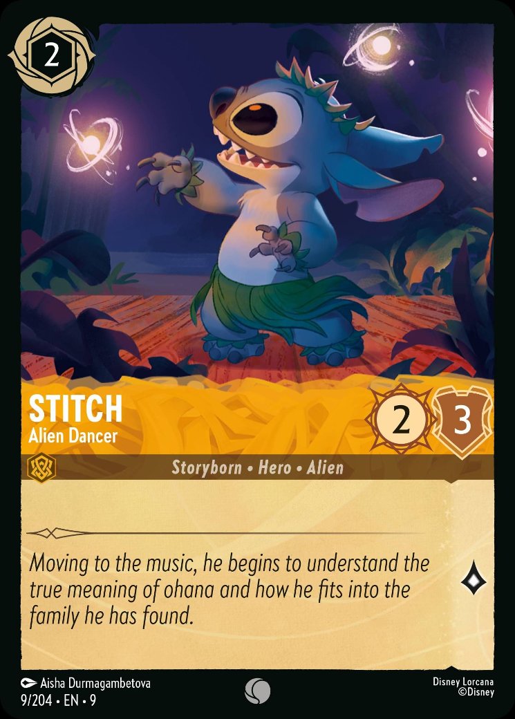 Stitch - Alien Dancer, Fabled · 9/204