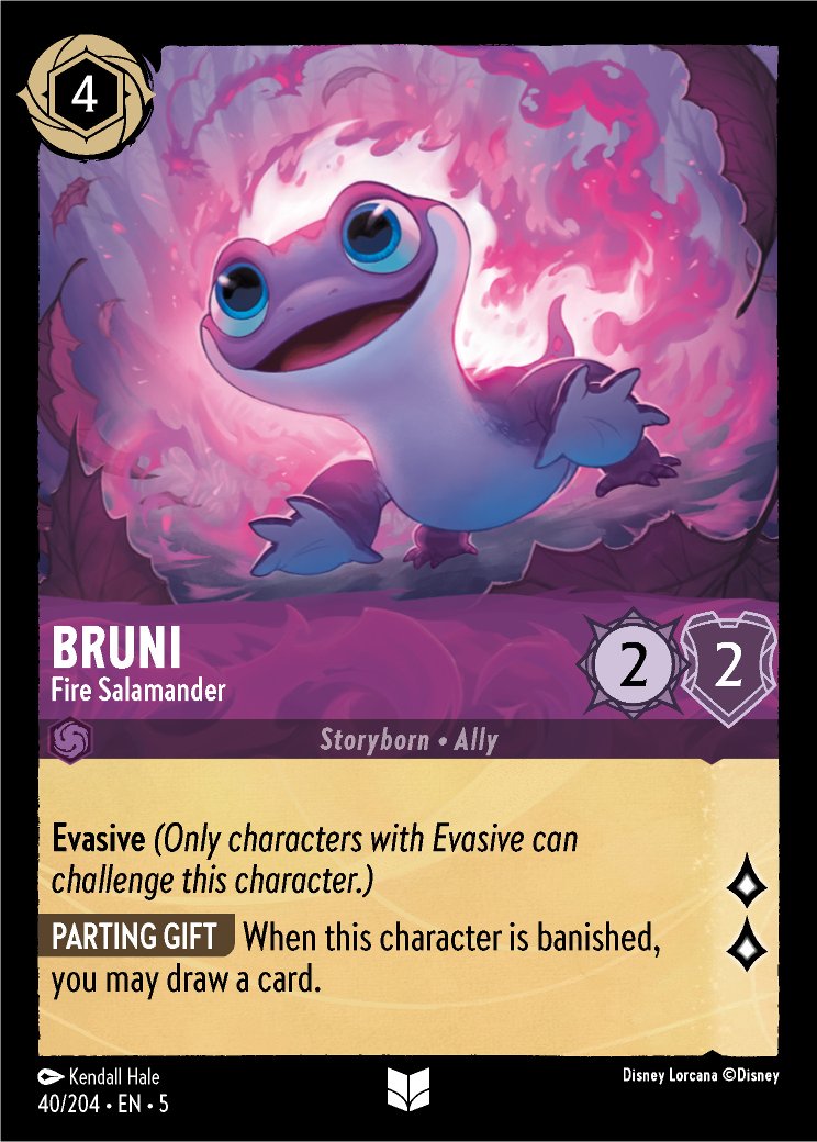 Bruni - Fire Salamander, Shimmering Skies · 40/204