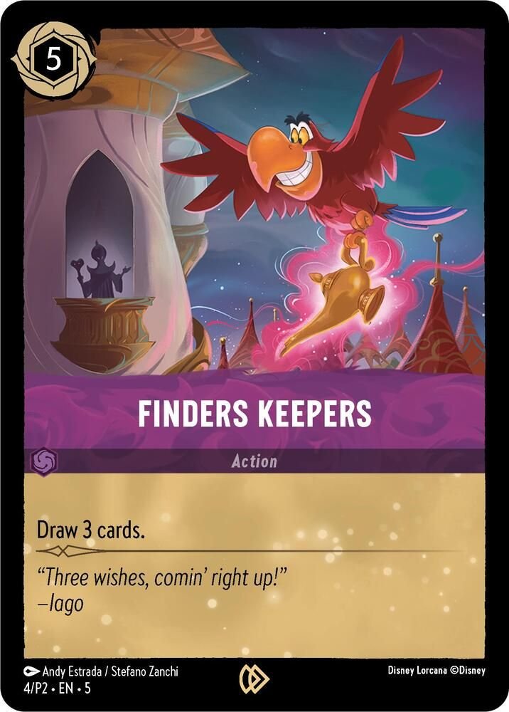 Finders Keepers, Disney Lorcana Promo Cards · 4