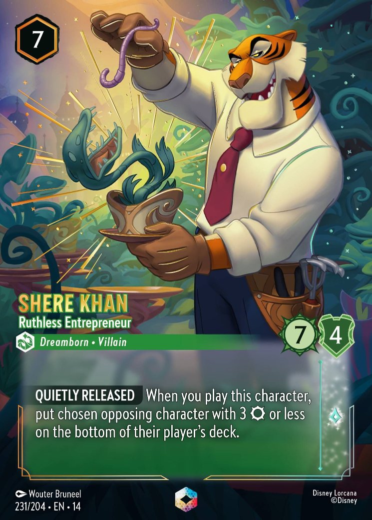 Shere Khan - Ruthless Entrepreneur, Hyperia City · 231/204
