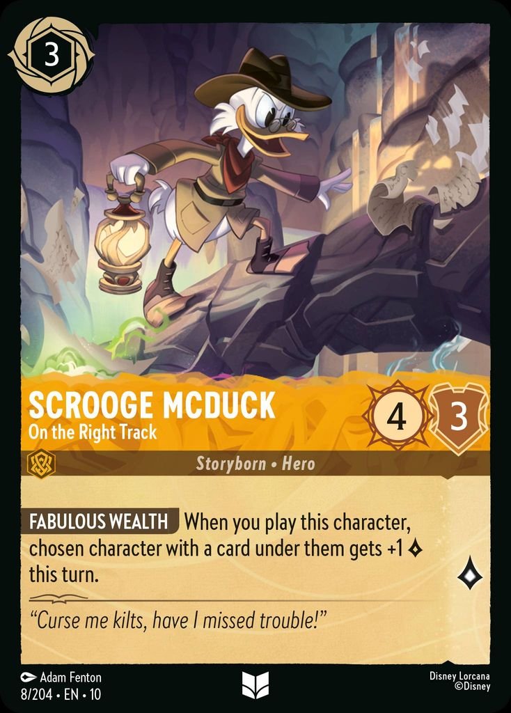 Scrooge McDuck - On the Right Track, Whispers in the Well · 8/204