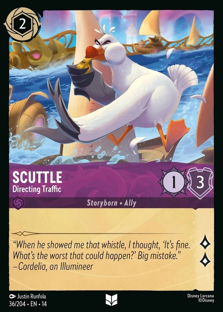 Scuttle - Directing Traffic, Hyperia City · 36/204