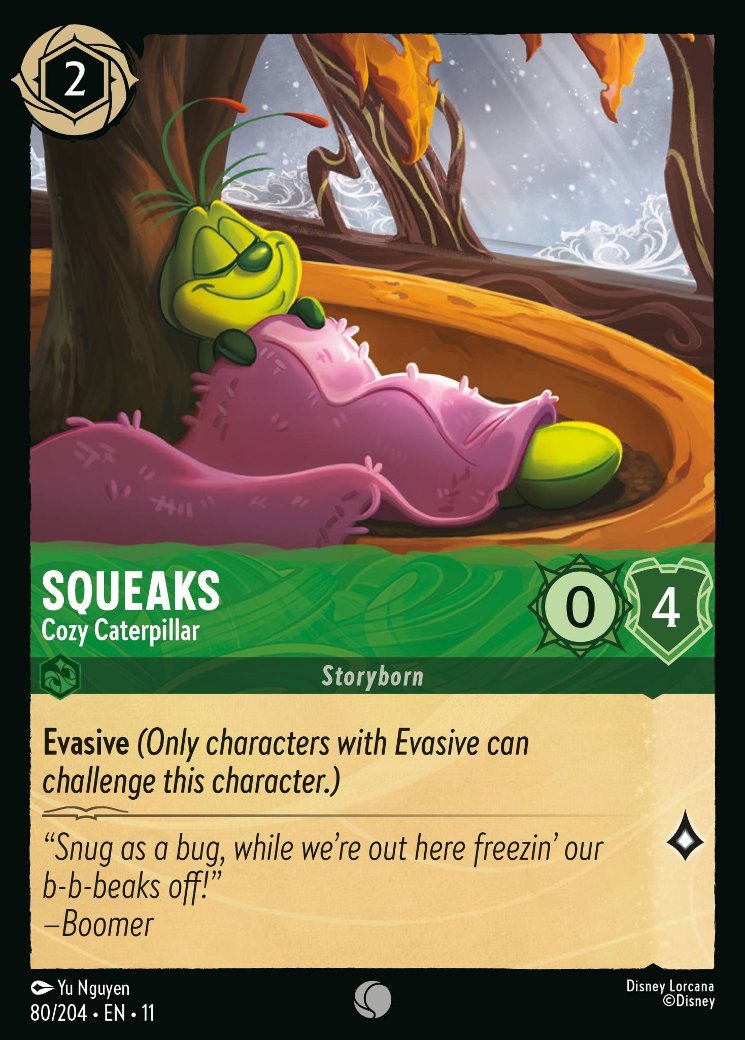 Squeaks - Cozy Caterpillar, Winterspell · 80/204