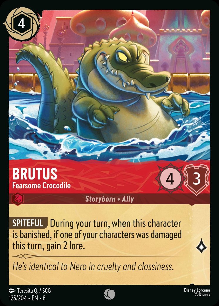 Brutus - Fearsome Crocodile, Reign of Jafar · 125/204