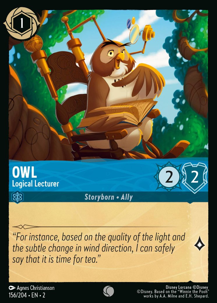 Owl - Logical Lecturer, Rise of the Floodborn · 156/204