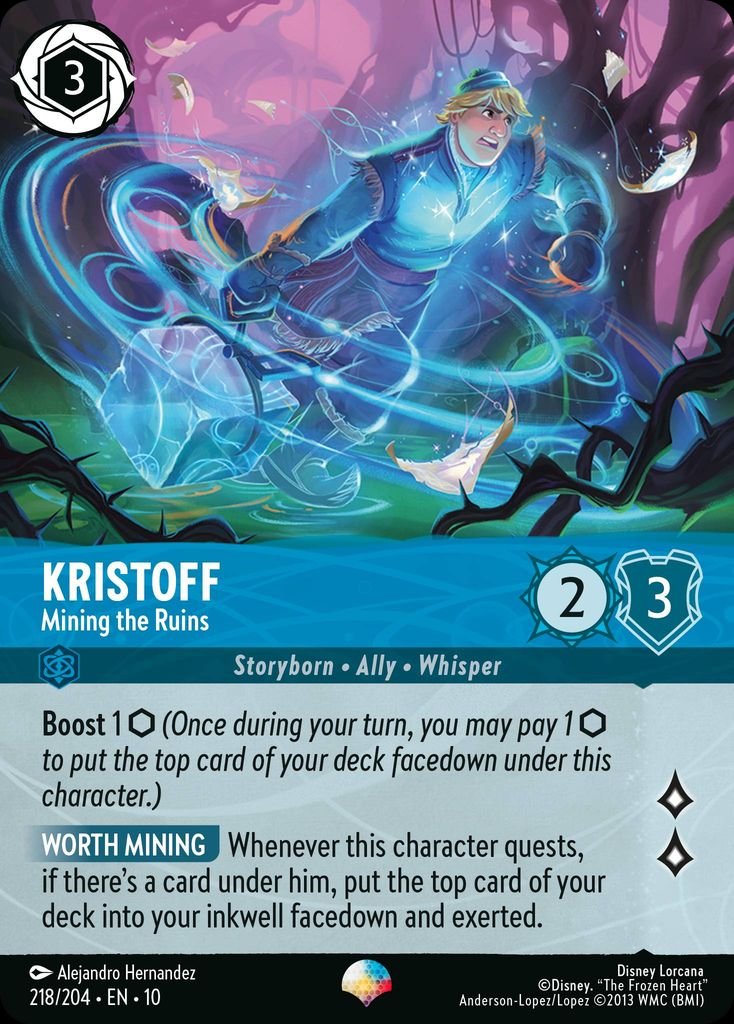 Kristoff - Mining the Ruins, Whispers in the Well · 218/204
