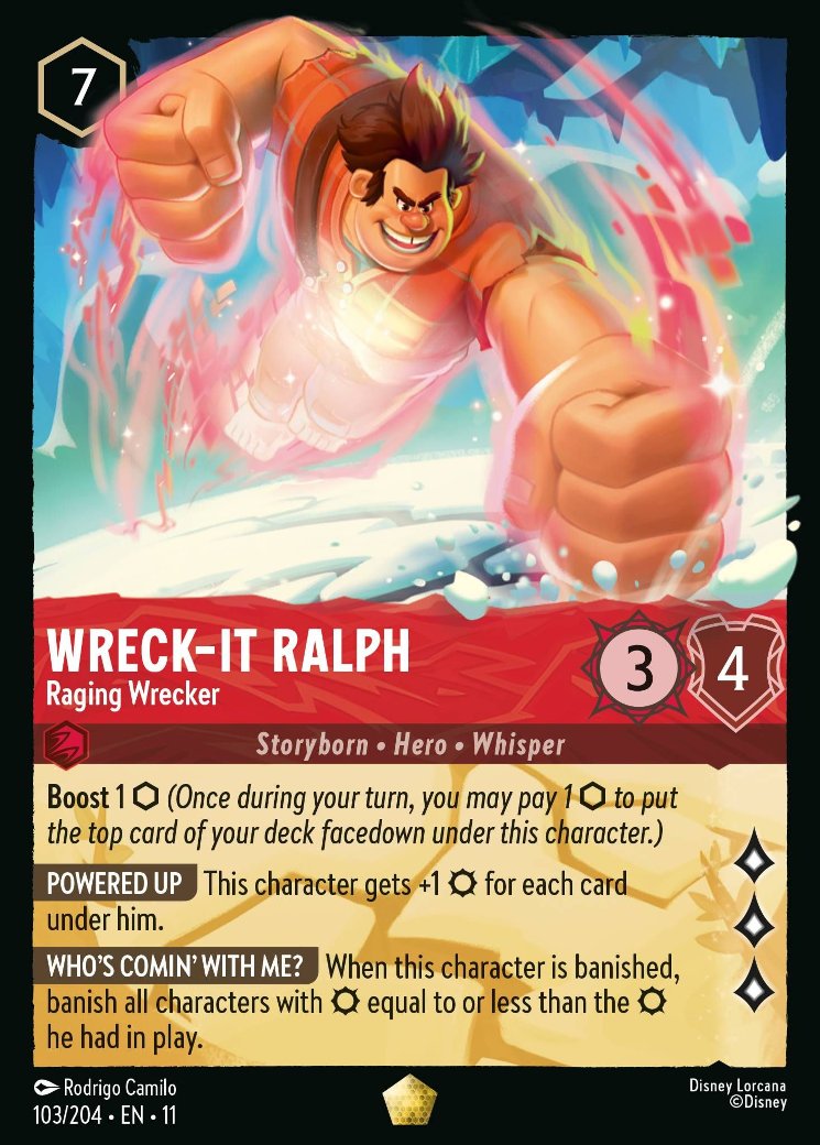 Wreck-It Ralph - Raging Wrecker, Winterspell · 103/204