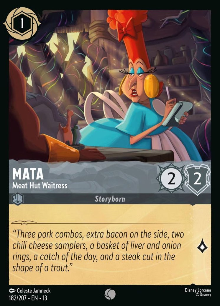 Mata - Meat Hut Waitress, Attack of the Vine! · 182/207