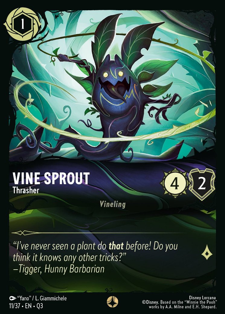Vine Sprout - Thrasher, Illumineer's Quest: The Great Hunny Rescue · 11/37