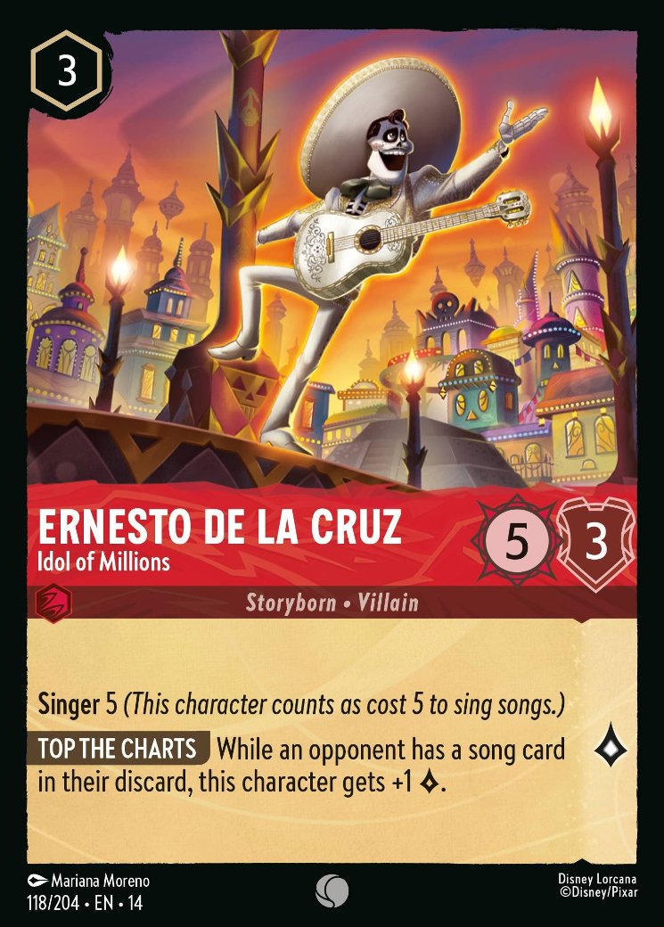 Ernesto de la Cruz - Idol of Millions, Hyperia City · 118/204