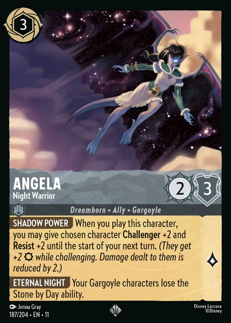 Angela - Night Warrior, Winterspell · 187/204