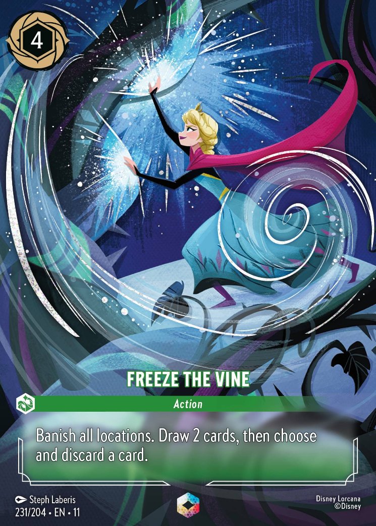 Freeze the Vine, Winterspell · 231/204