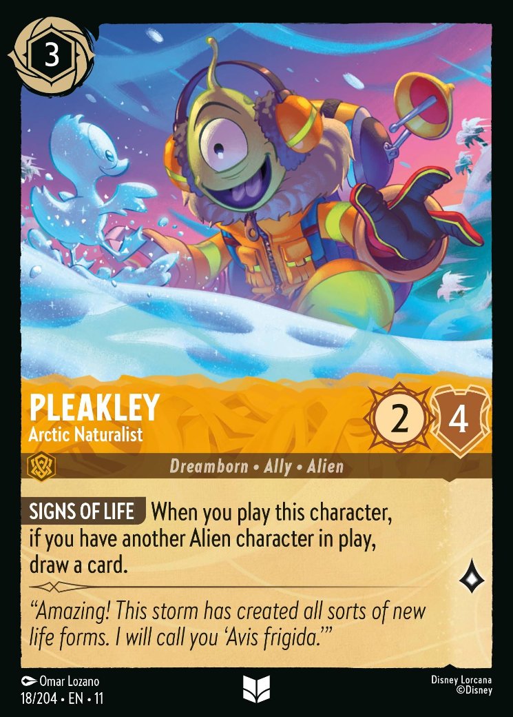 Pleakley - Arctic Naturalist, Winterspell · 18/204