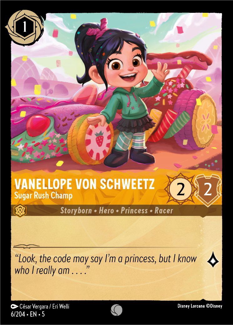 Vanellope von Schweetz - Sugar Rush Champ, Shimmering Skies · 6/204