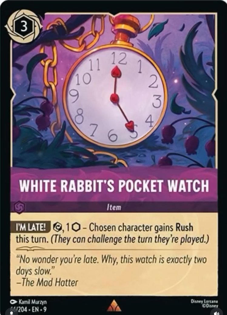 White Rabbit's Pocket Watch, Fabled · 66/204
