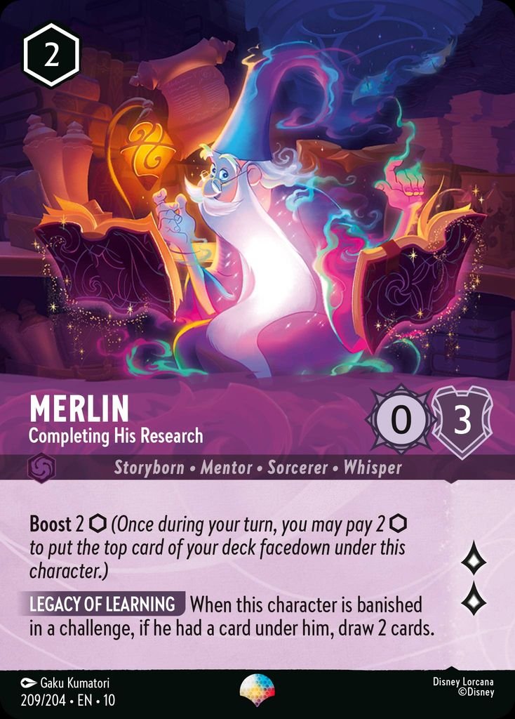 Merlin - Completing His Research, Whispers in the Well · 209/204