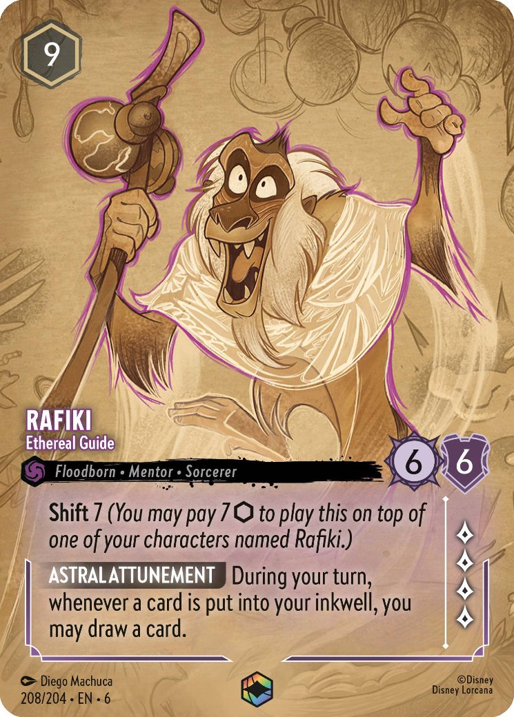 Rafiki - Ethereal Guide, Azurite Sea · 208/204