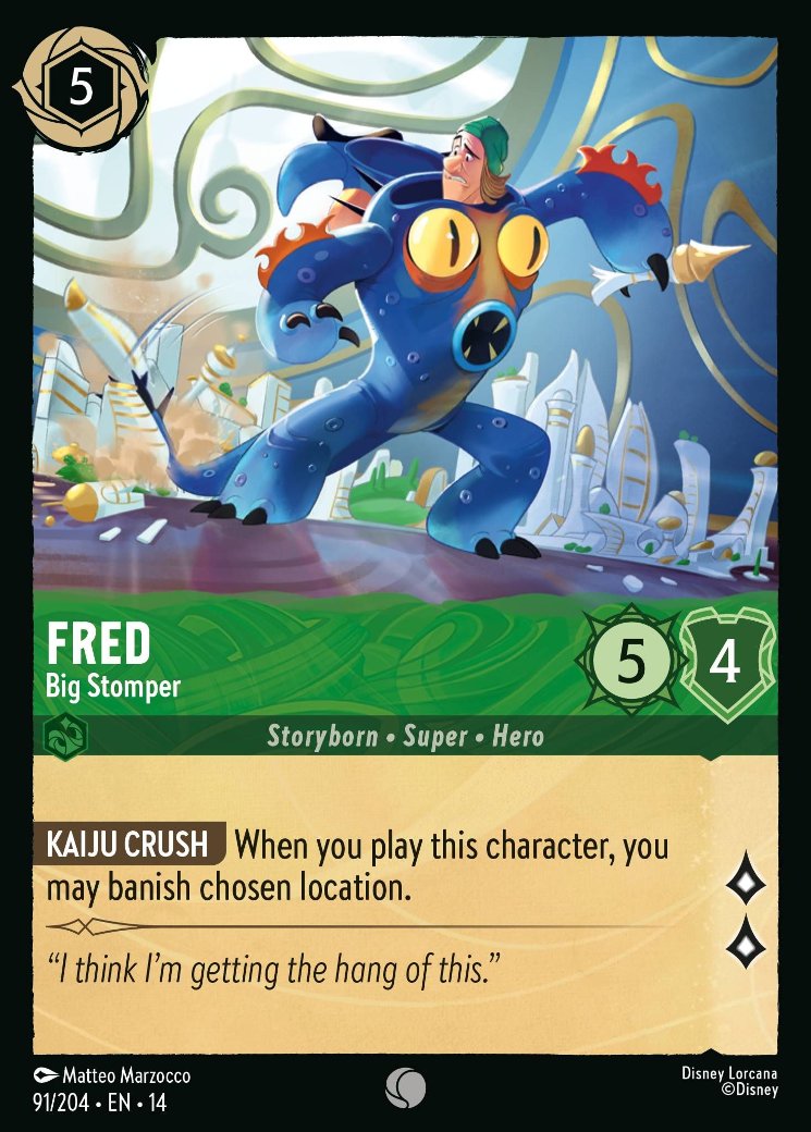 Fred - Big Stomper, Hyperia City · 91/204