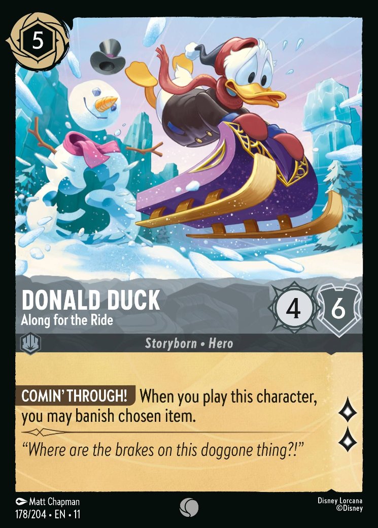 Donald Duck - Along for the Ride, Winterspell · 178/204