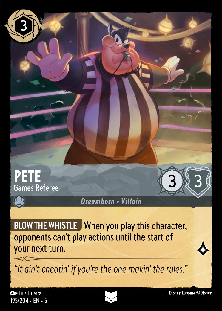 Pete - Games Referee, Shimmering Skies · 195/204