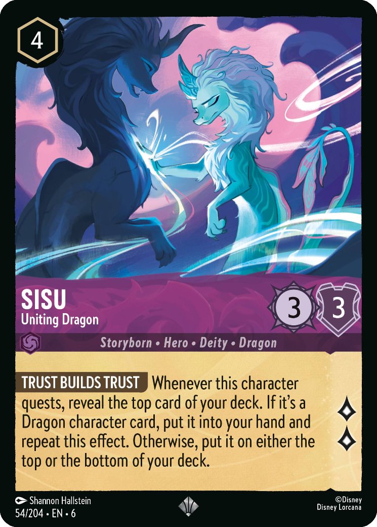 Sisu - Uniting Dragon, Azurite Sea · 54/204