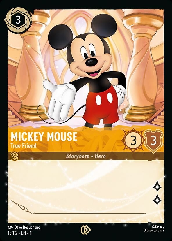 Mickey Mouse - True Friend, Disney Lorcana Promo Cards · 15