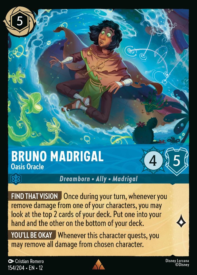 Bruno Madrigal - Oasis Oracle, Wilds Unknown · 154/204