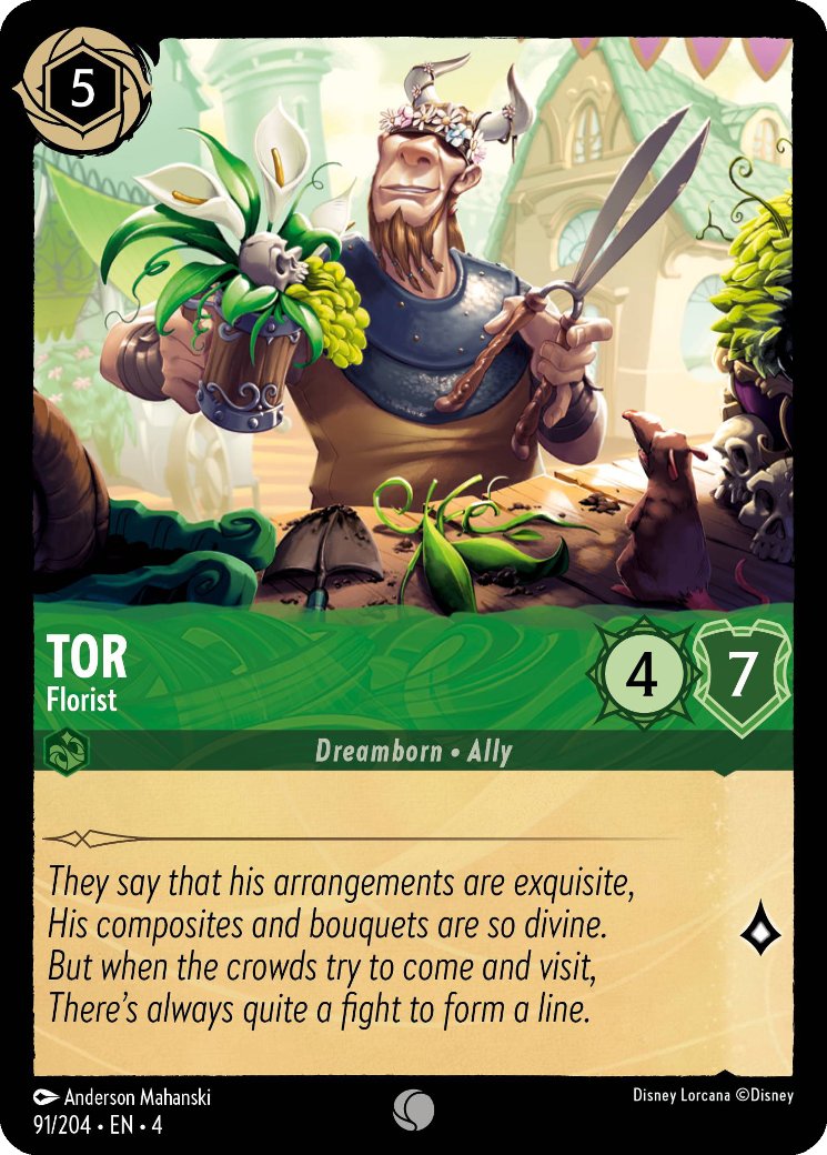 Tor - Florist, Ursula's Return · 91/204