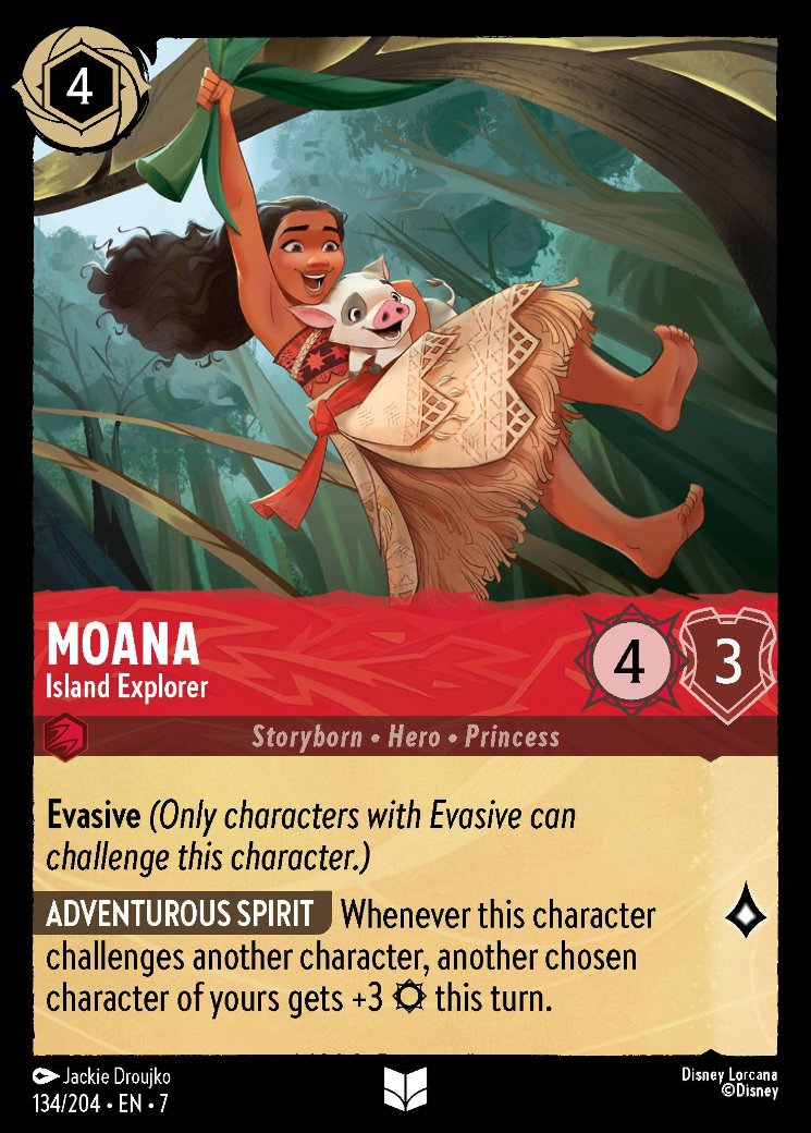 Moana - Island Explorer, Archazia's Island · 134/204