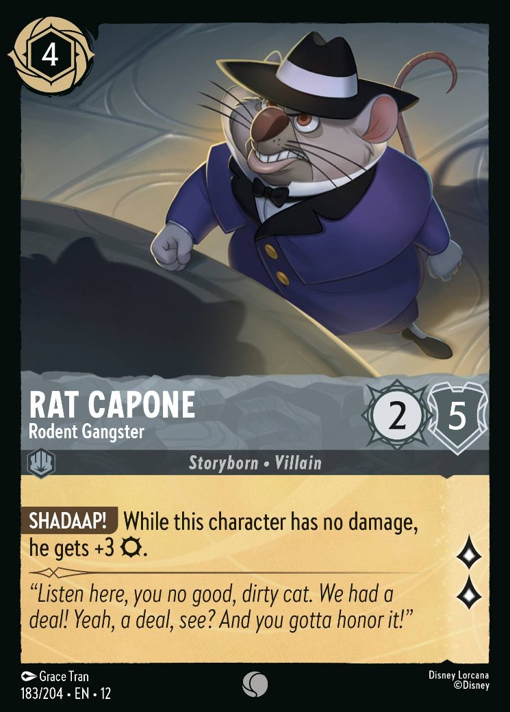 Rat Capone - Rodent Gangster, Wilds Unknown · 183/204