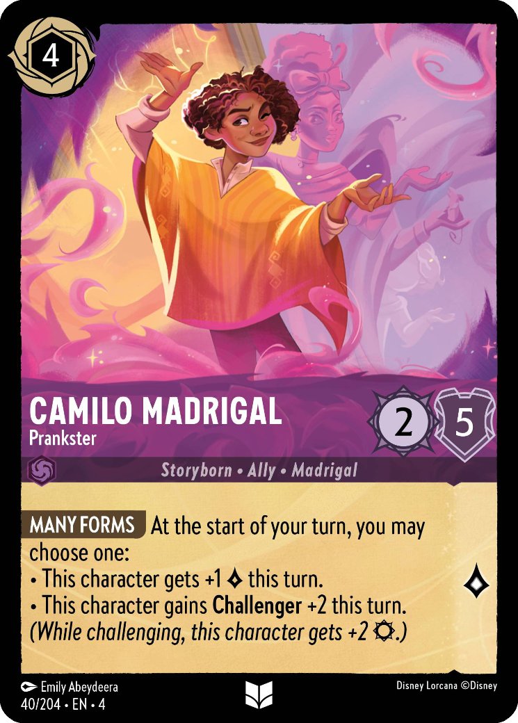 Camilo Madrigal - Prankster, Ursula's Return · 40/204