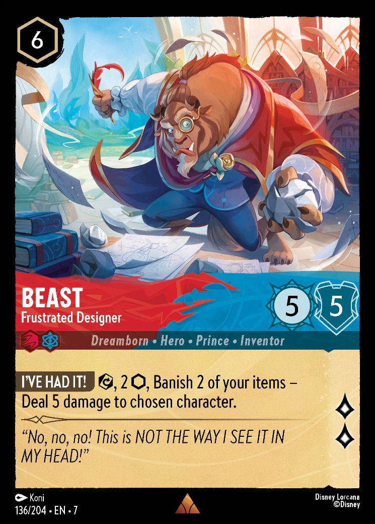 Beast - Frustrated Designer, Archazia's Island · 136/204