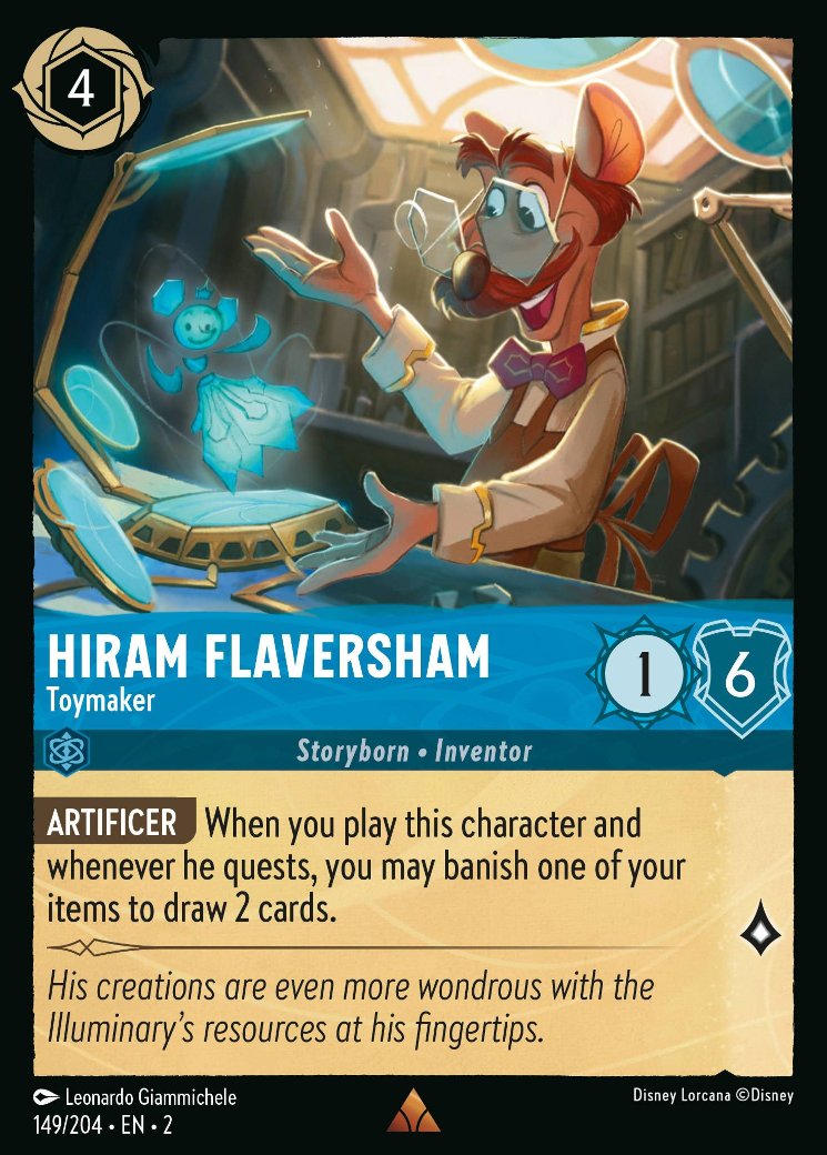 Hiram Flaversham - Toymaker, Rise of the Floodborn · 149/204