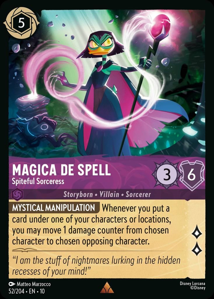 Magica De Spell - Spiteful Sorceress, Whispers in the Well · 52/204