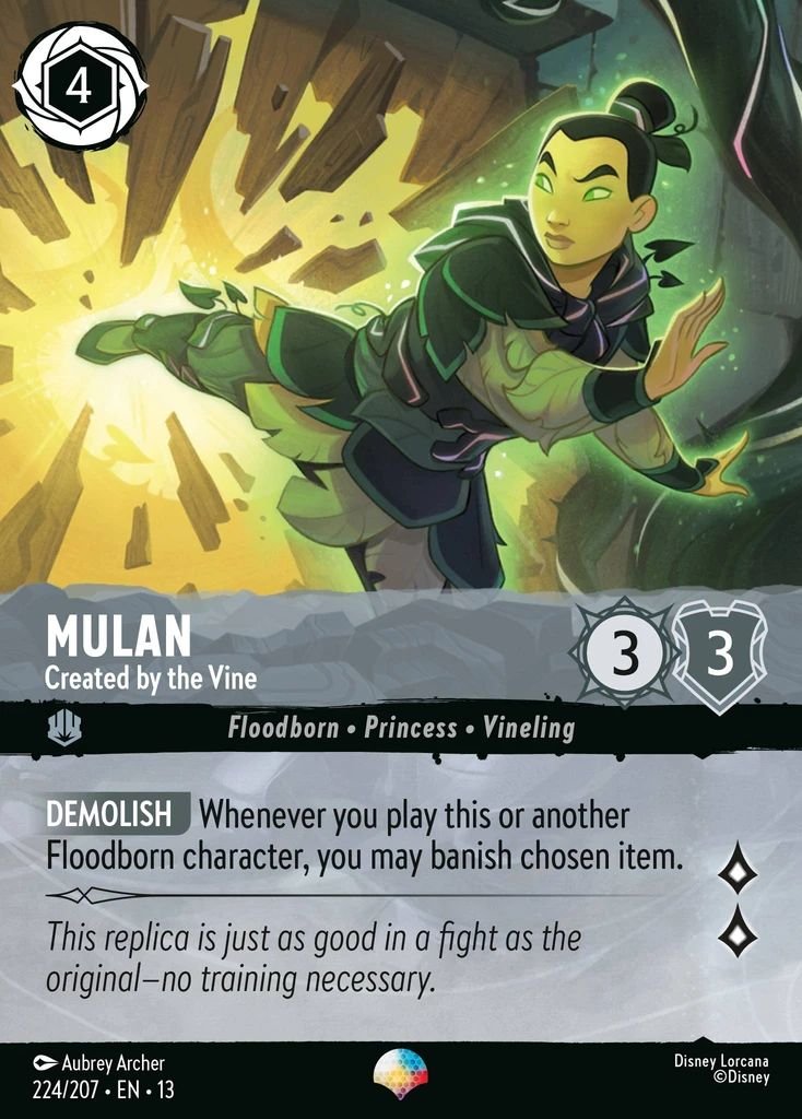 Mulan - Created by the Vine, Attack of the Vine! · 224/207