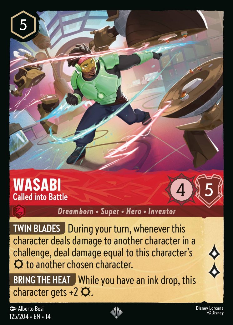 Wasabi - Called into Battle, Hyperia City · 125/204