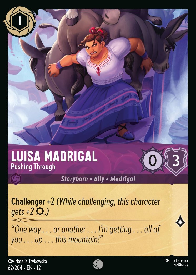 Luisa Madrigal - Pushing Through, Wilds Unknown · 62/204